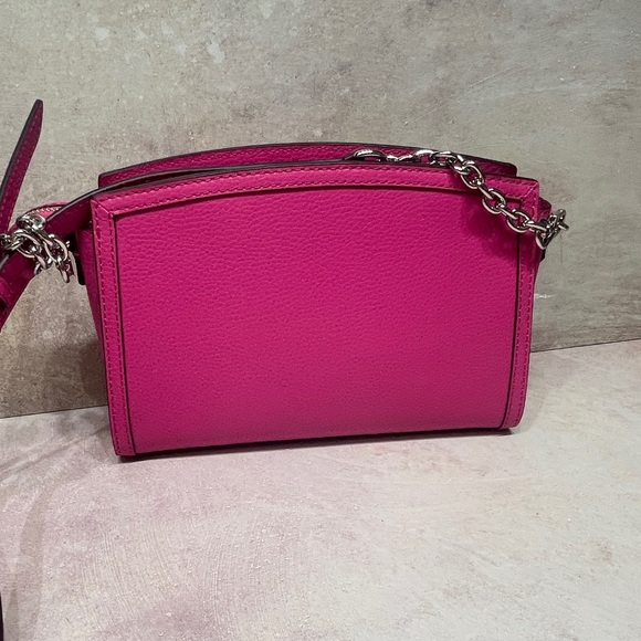 Michael Kors Chantal Crossbody & Matching Wallet Cerise Pink - Picture 4 of 8